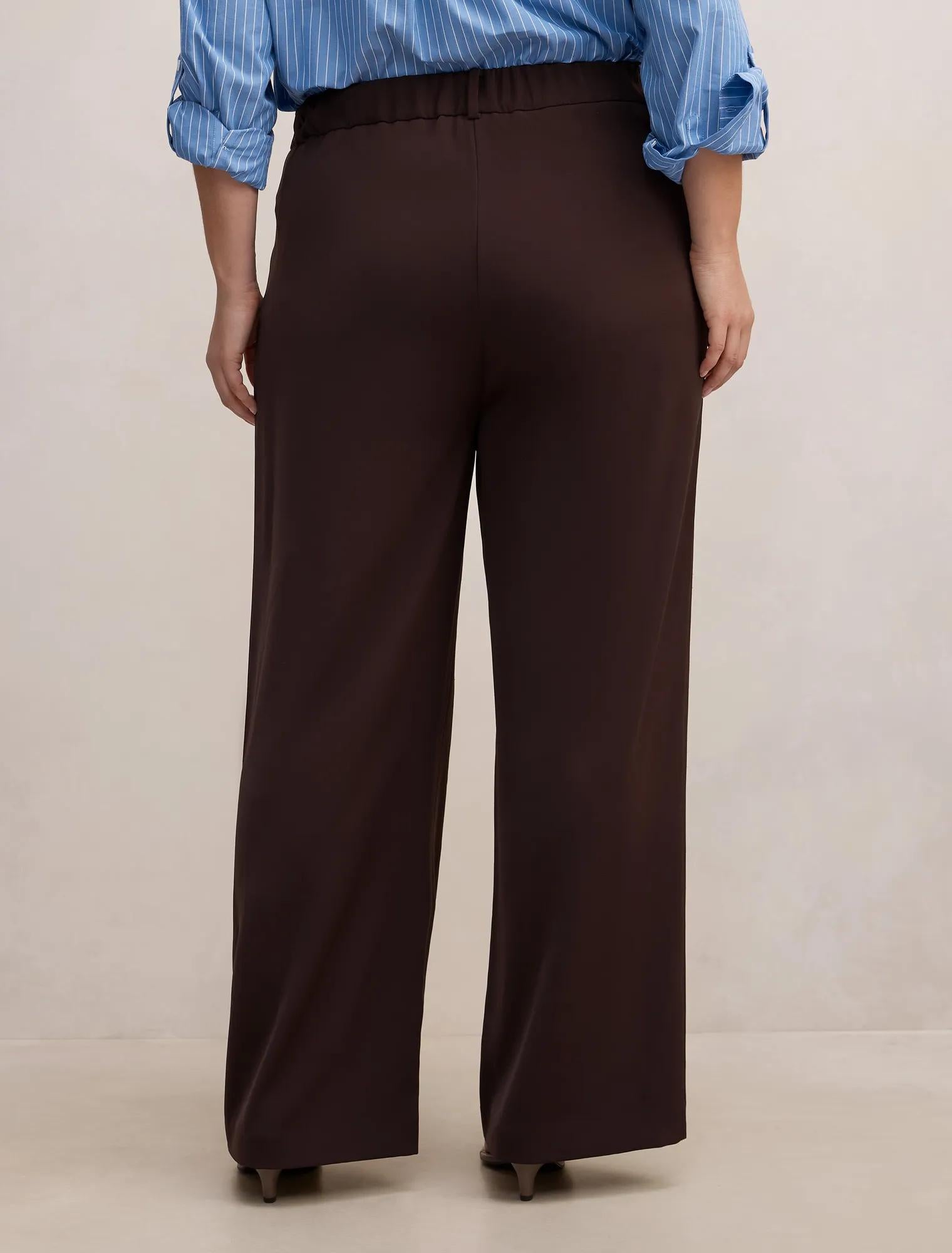Primrose Curve High Waisted Pants Dark Chocolate