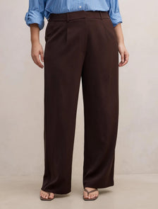 Primrose Curve High Waisted Pants Dark Chocolate