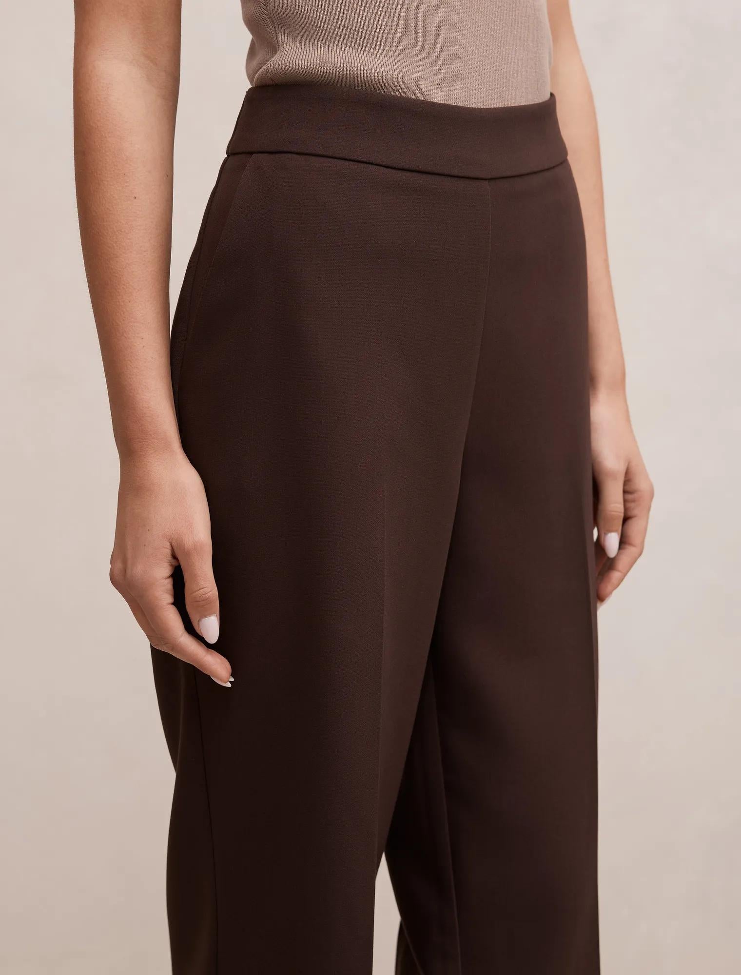 Marissa Wide Leg Pant Chocolate