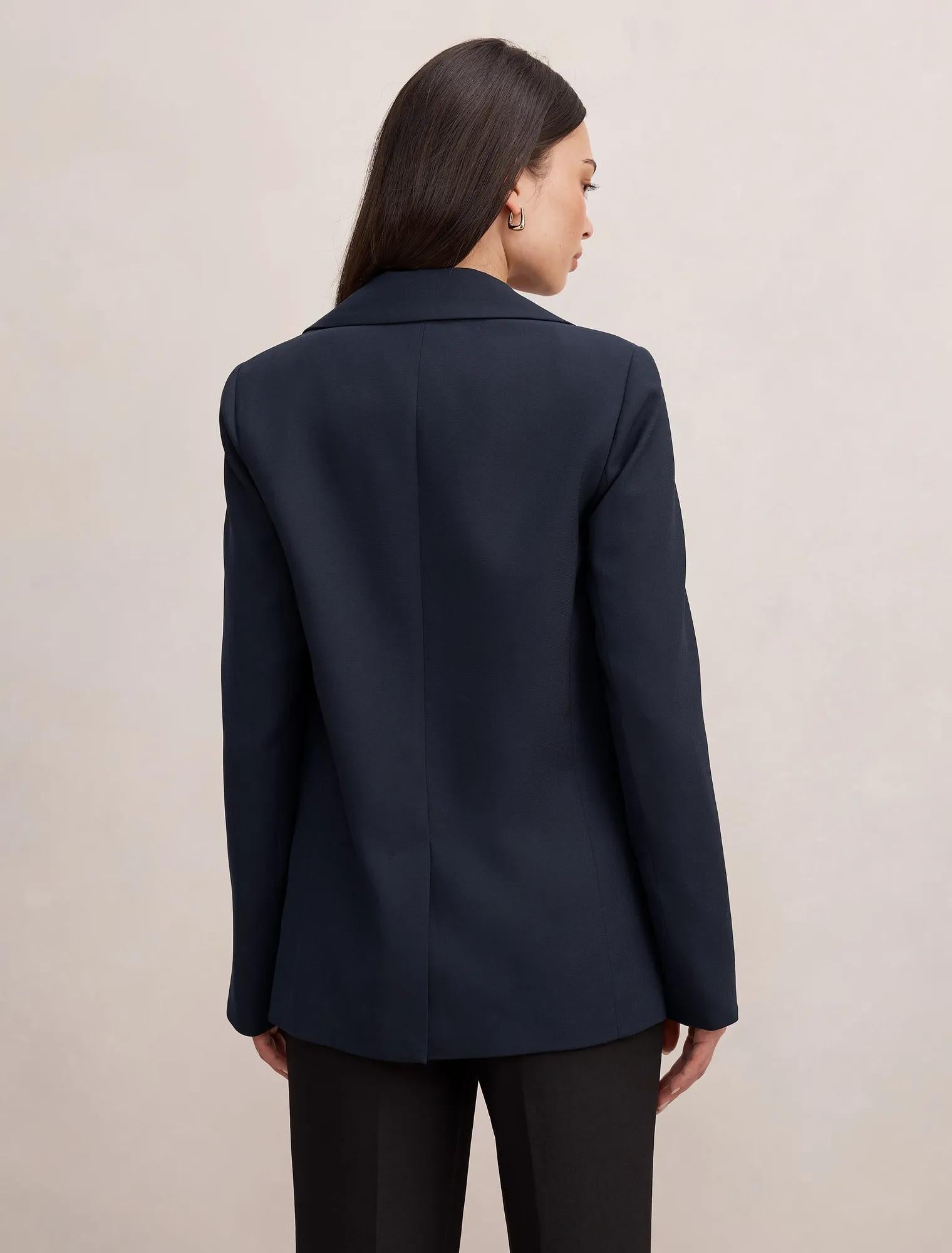 Dylan Boyfriend Blazer Navy