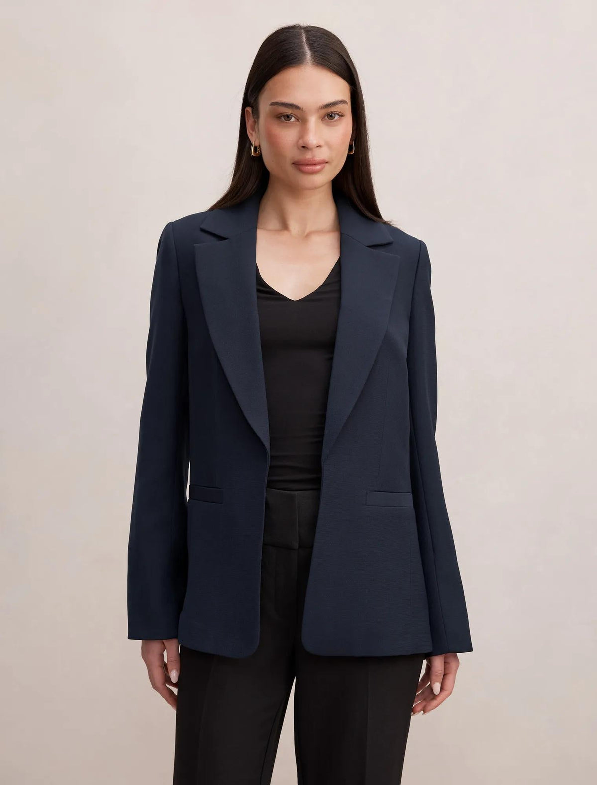 Dylan Boyfriend Blazer Navy