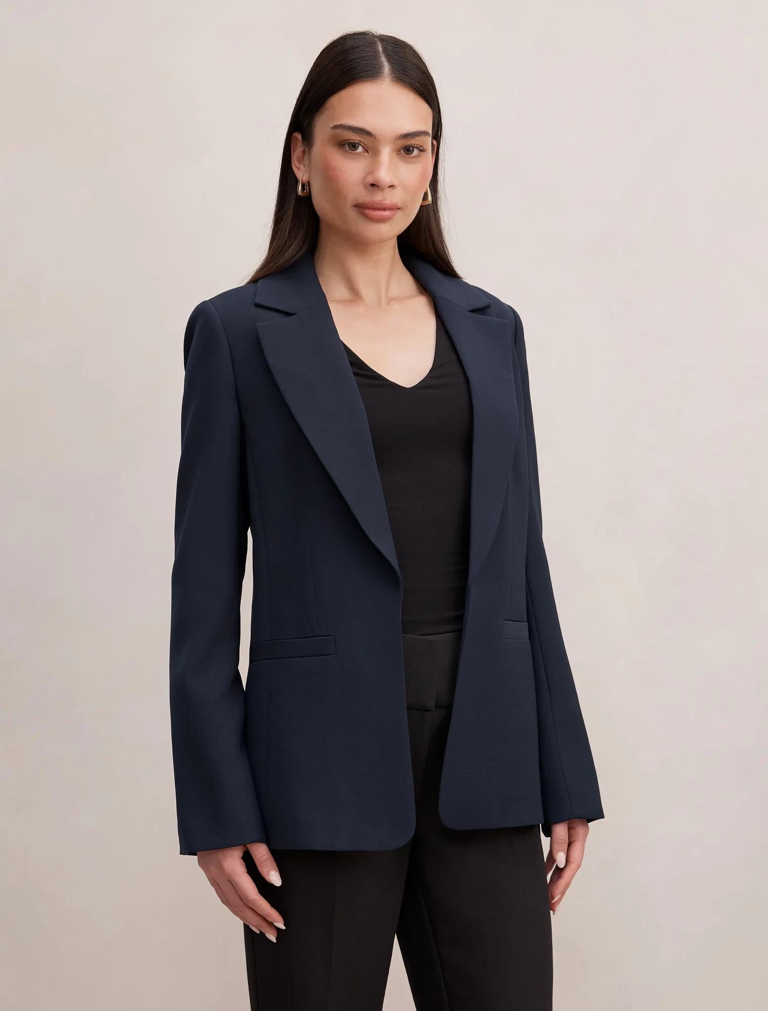 Dylan Boyfriend Blazer Navy