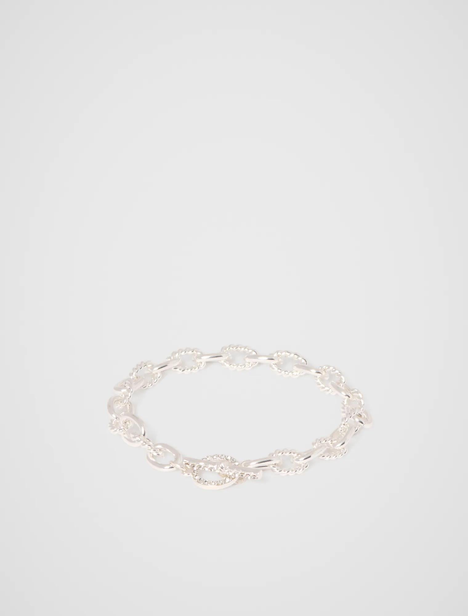 Talia T-bar Bracelet Silver_mannequin