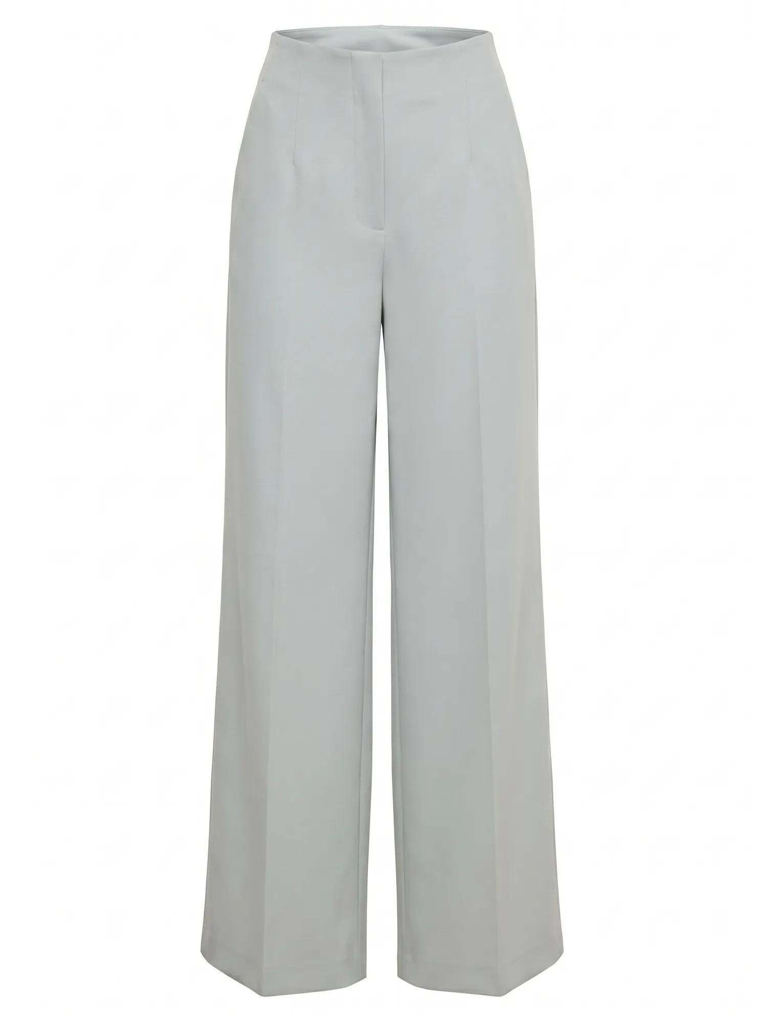 Lee Wide Leg Pant Hazy Aqua Suit