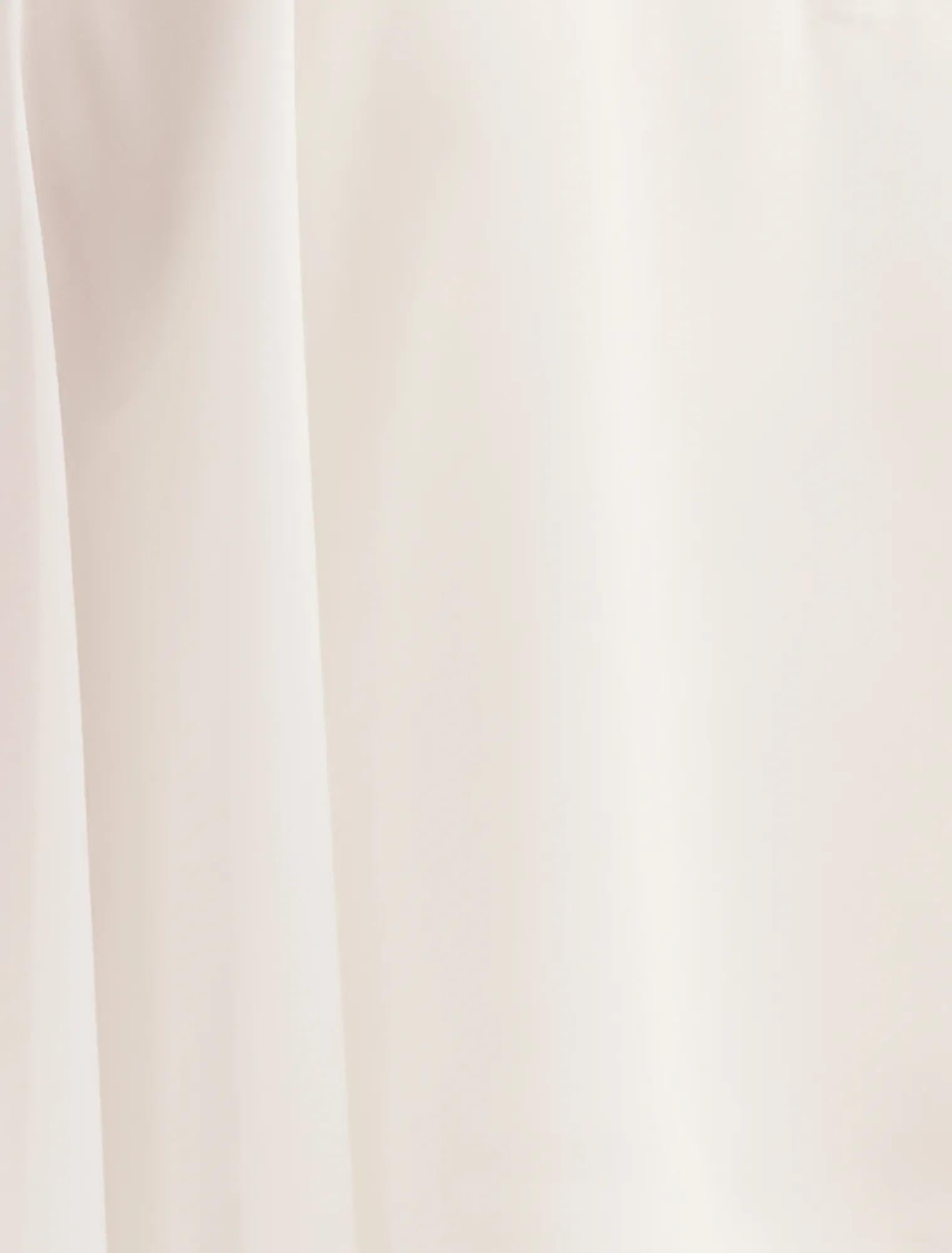 Aria Asymmetrical Chiffon Cape Ivory