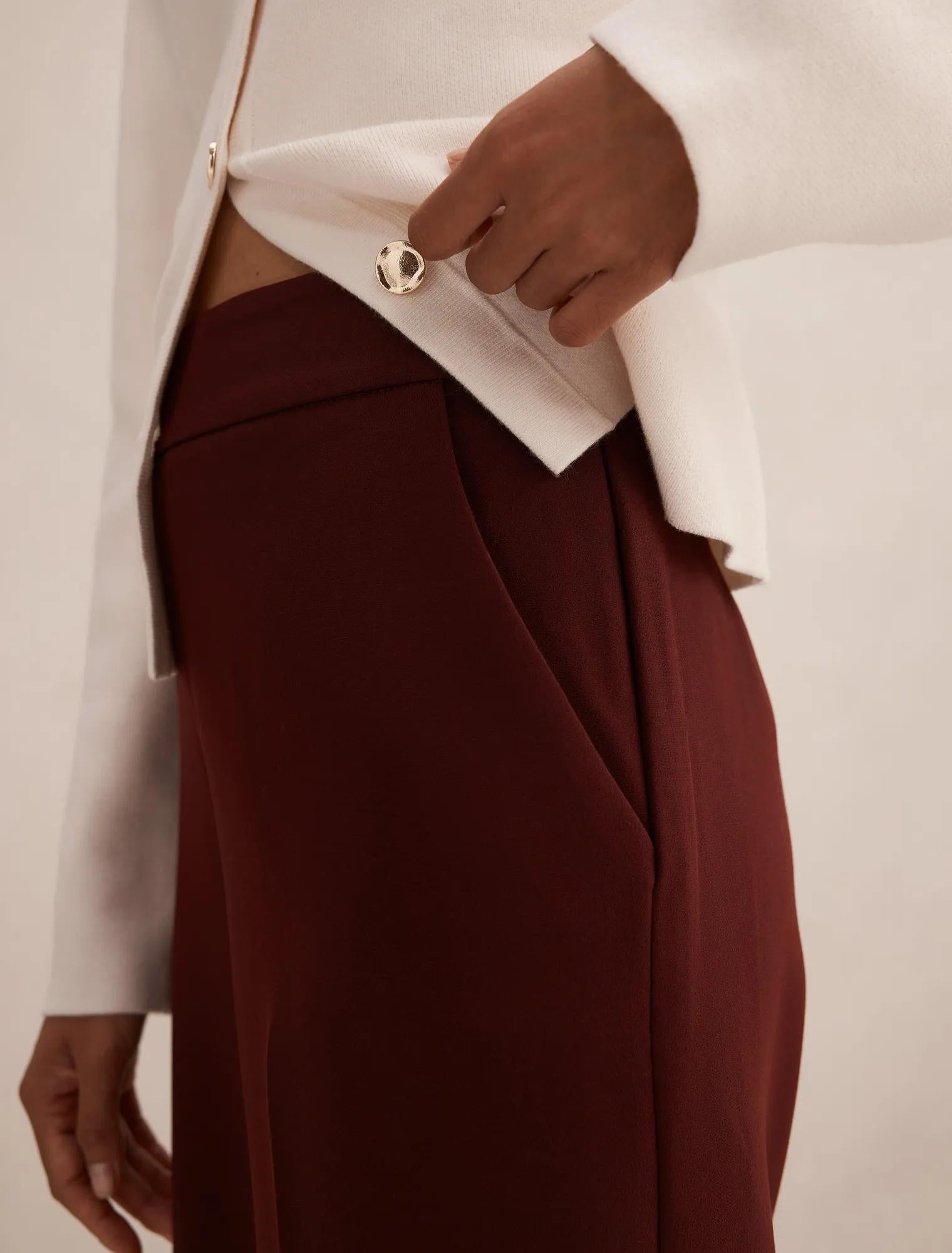 Marissa Petite Wide Leg Pants Shiraz
