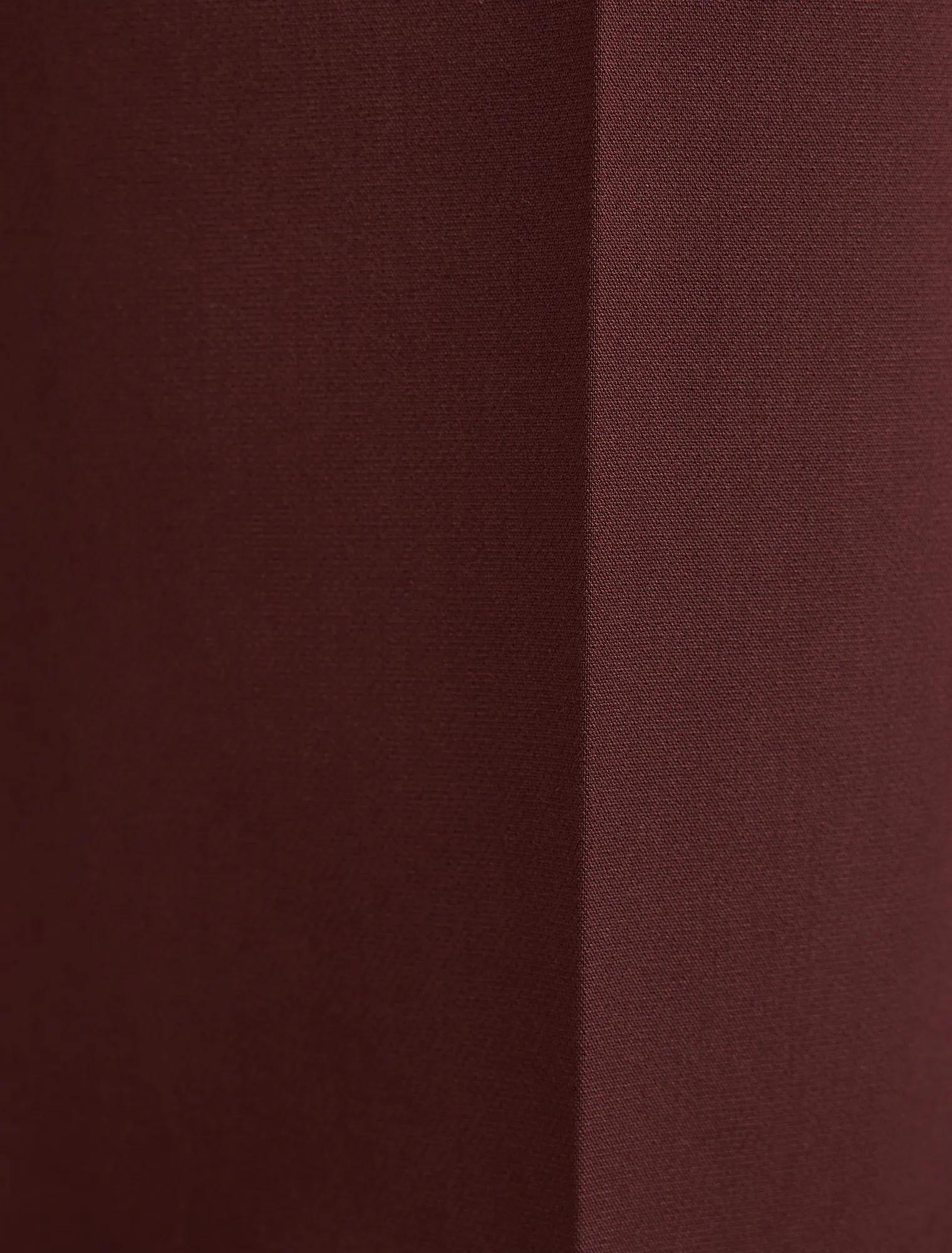Marissa Petite Wide Leg Pants Plum Wine