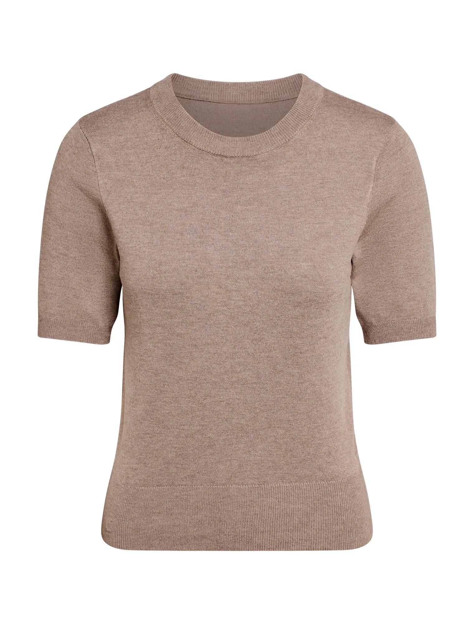 Maisie Short Sleeve Tee Taupe