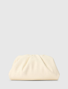 Zayla Soft Clutch Ivory