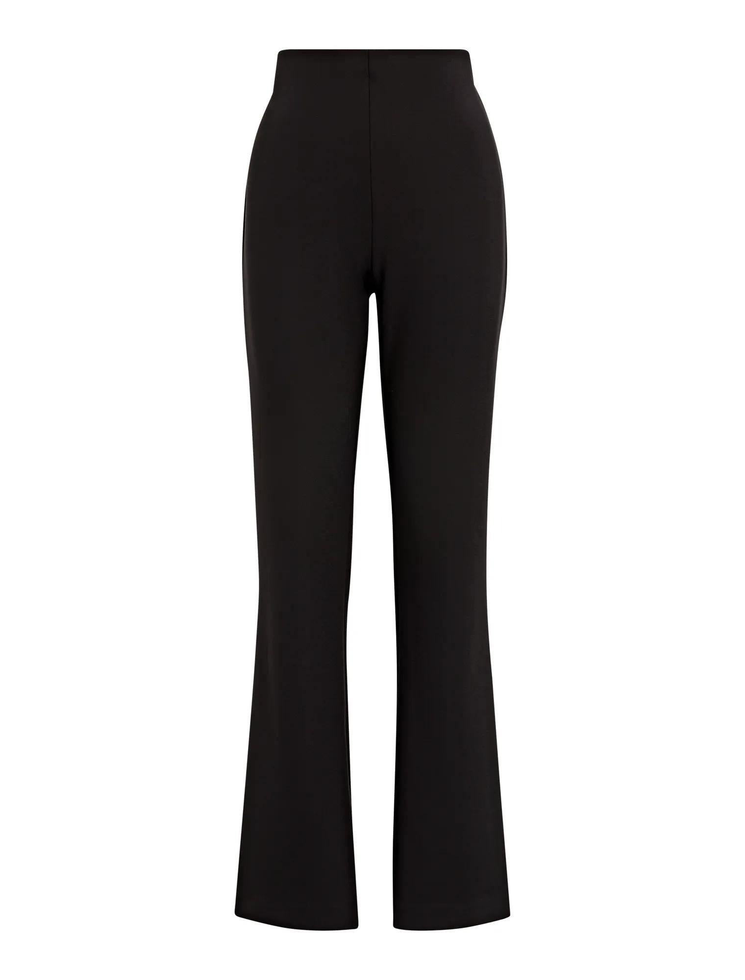 Maia Flare pant Black_mannequin