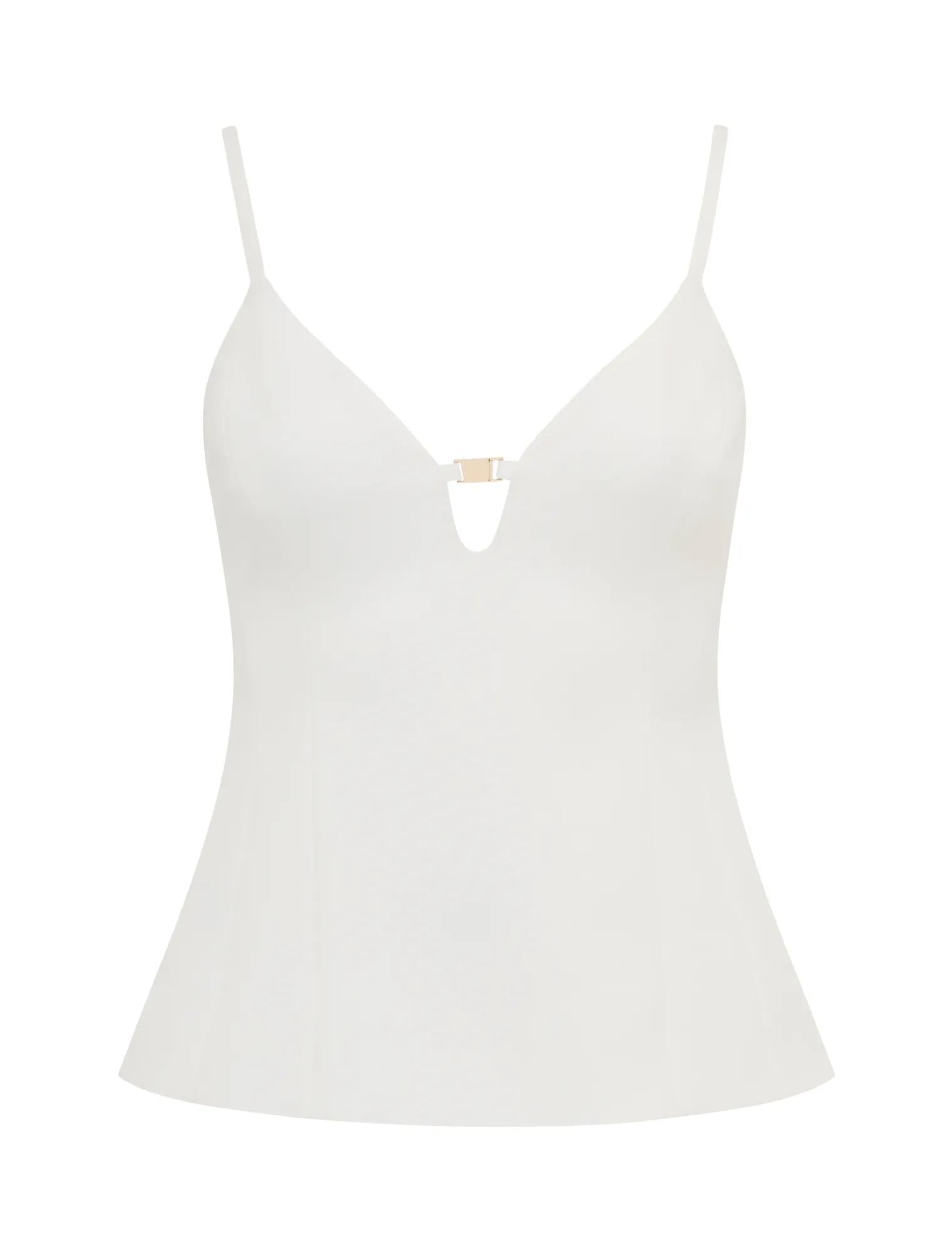 Emery Strappy Top Porcelain_mannequin