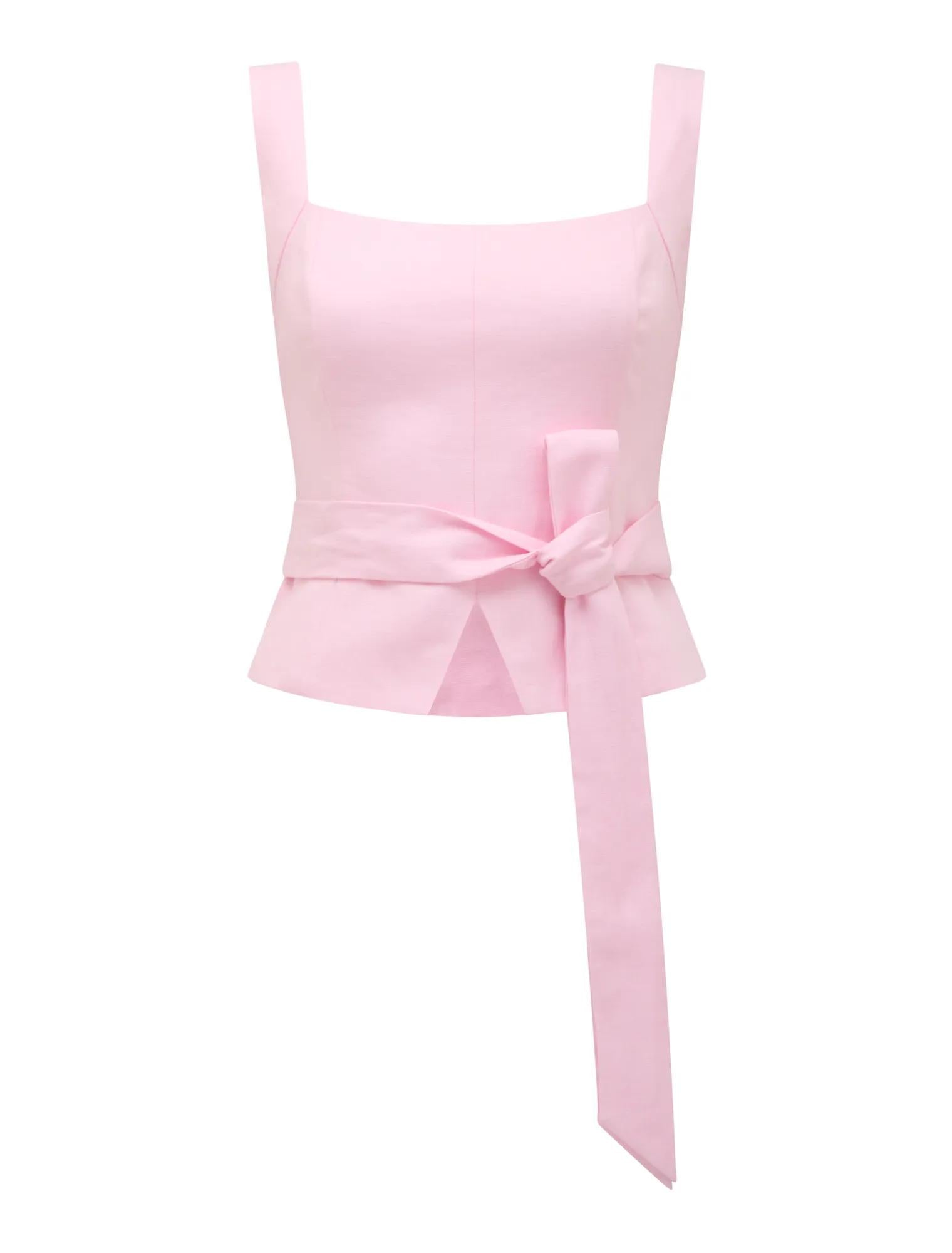 Emmy Petite Tie Up Top Cherry Blossom co-ord