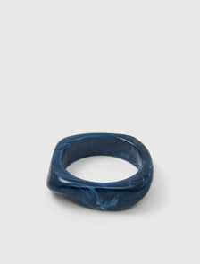 Signature Helly Statement Bangle Teal_mannequin