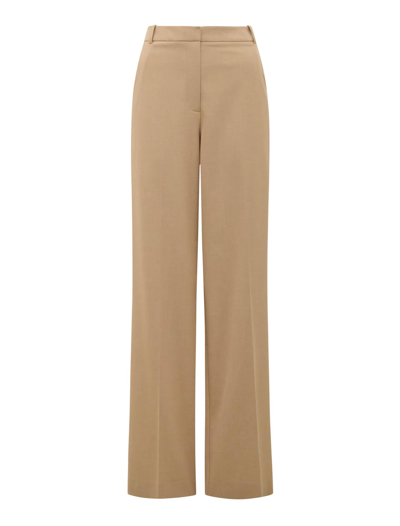Sophia Wide Leg Pant Milk Coffee_mannequin