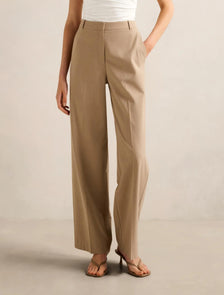 Sophia Wide Leg Pant Milk Coffee