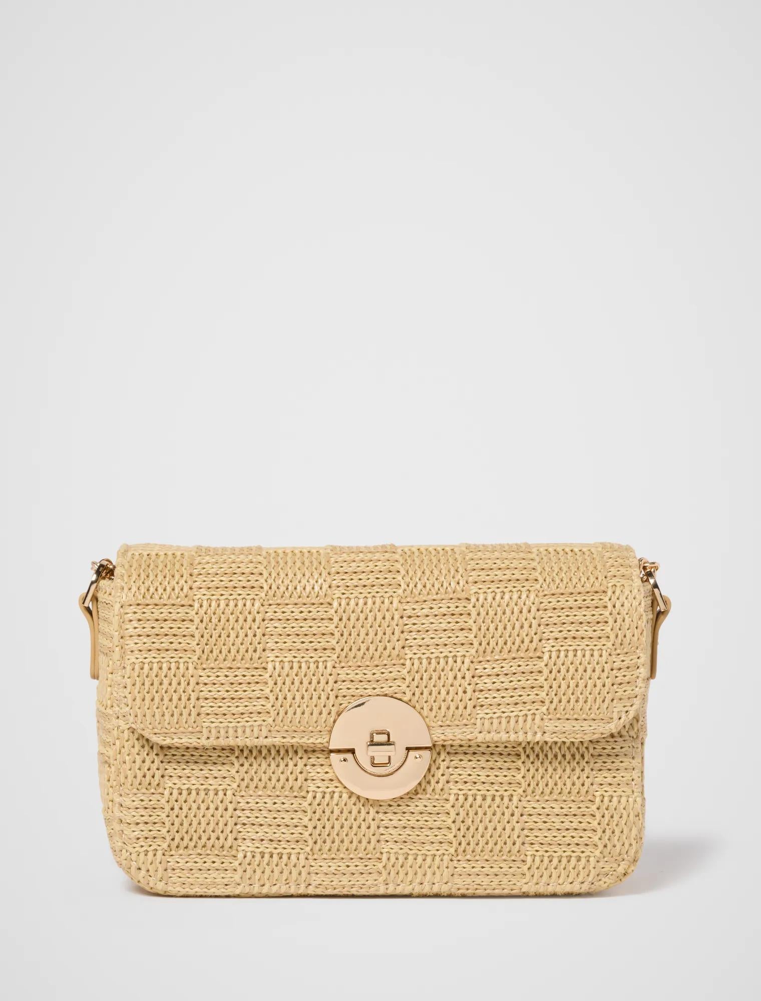 Anika Weave Shoulder Bag Natural_mannequin