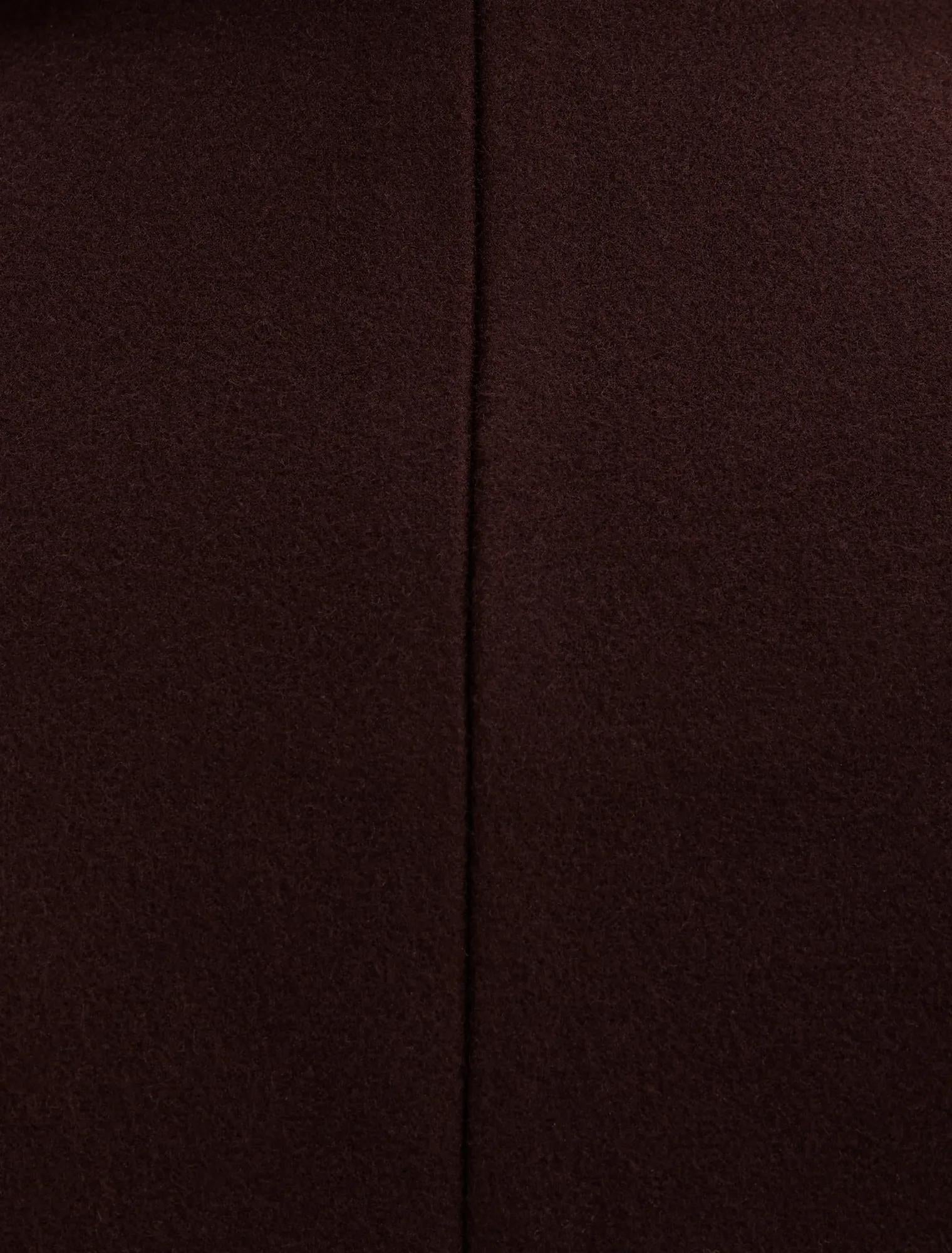 Danielle Single Breasted Coat Berry