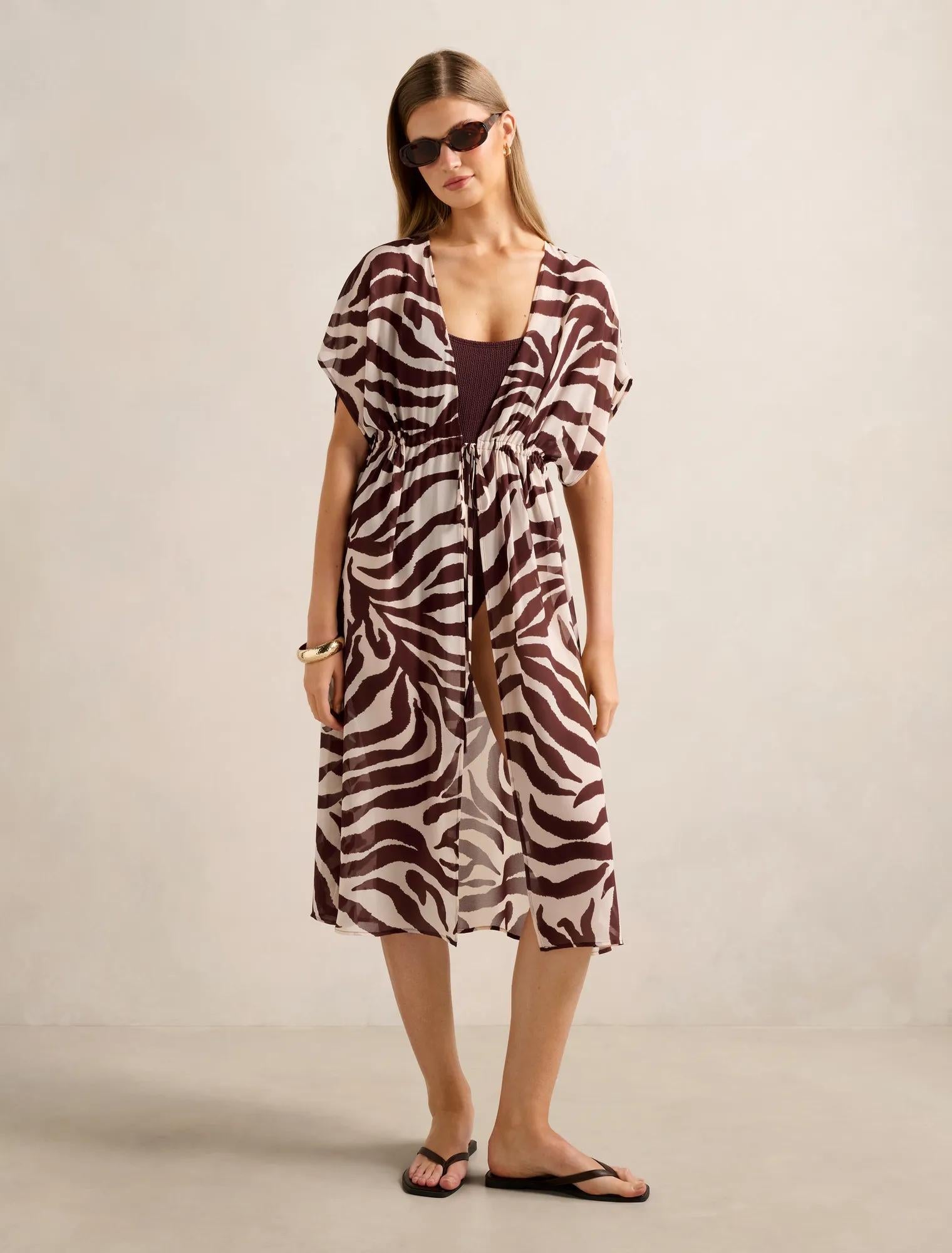 Eliza Summer Kaftan Tula Texture