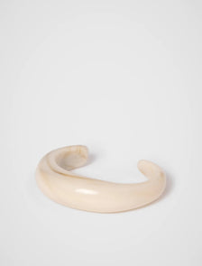 Andrea Resin Cuff Ivory