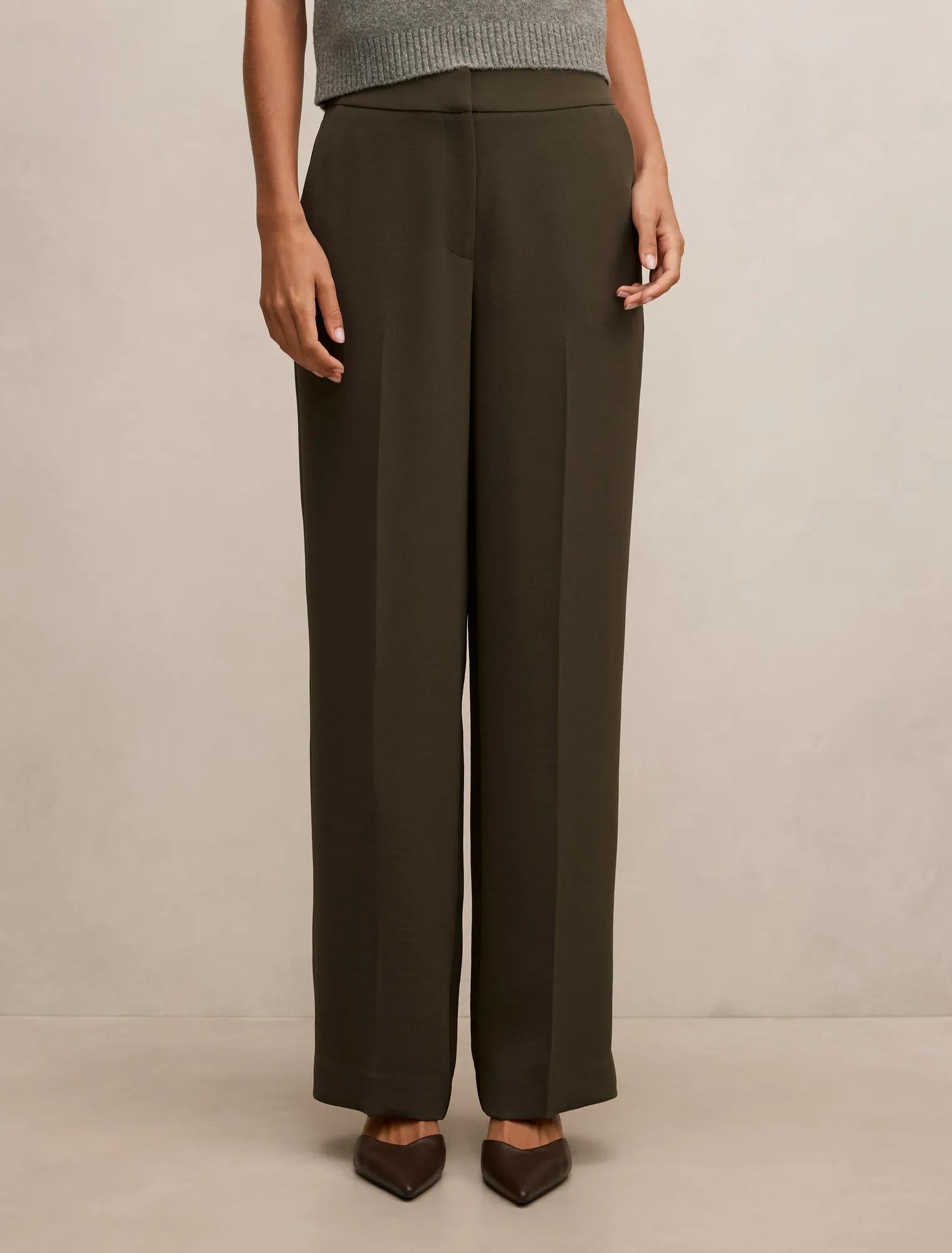 Dani Straight Leg Pant Olive