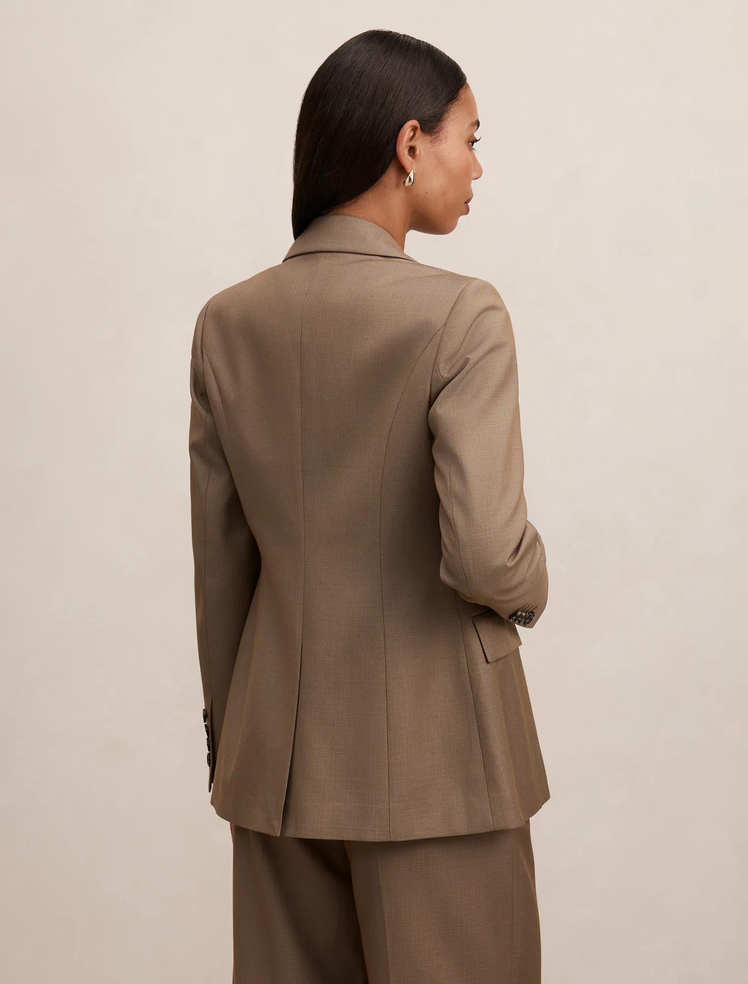 Harper Double Breasted Blazer Hazel Suit
