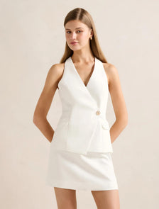 Carly Button Waistcoat Porcelain Set