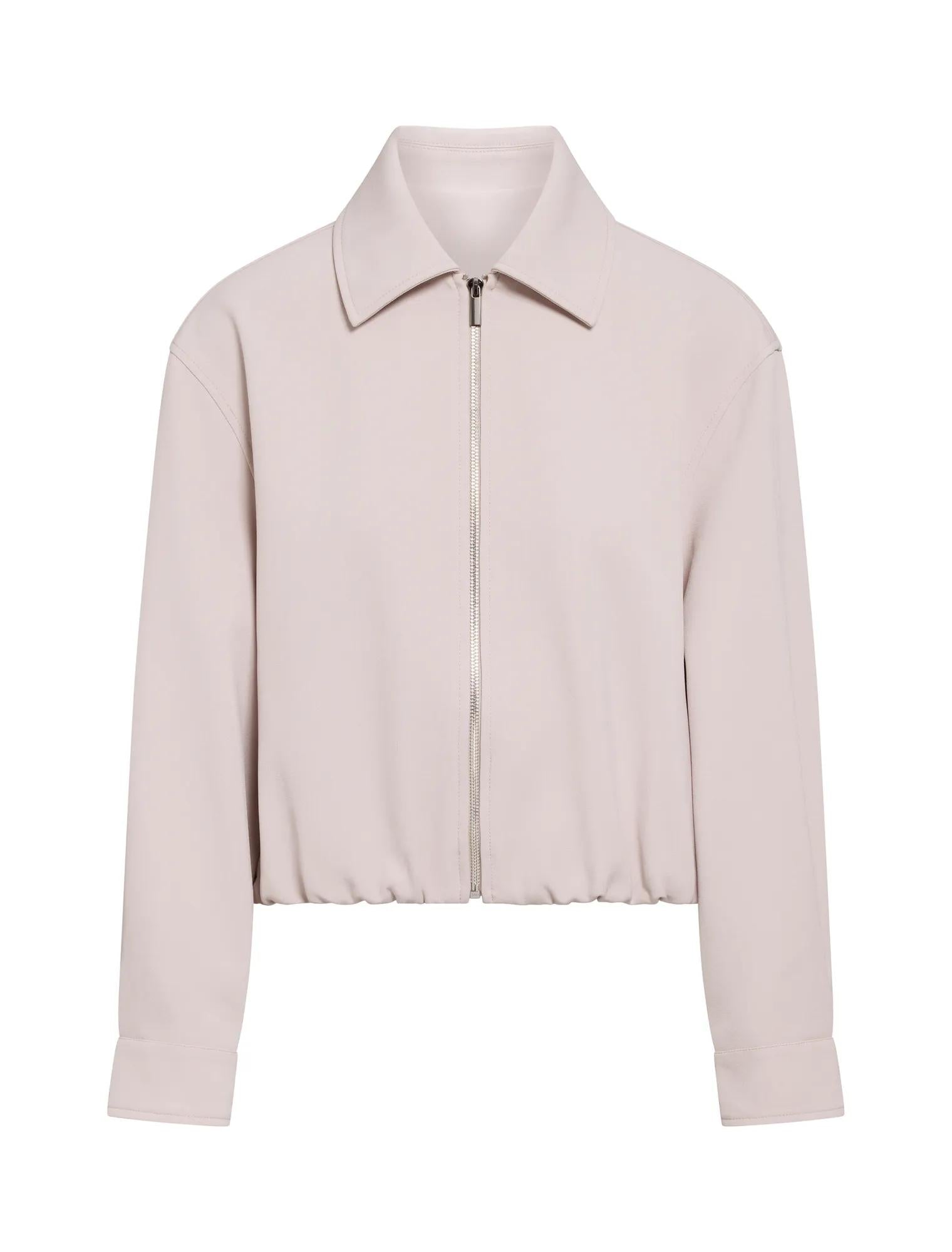 Alexia Top Collar Jacket Almond Milk_mannequin