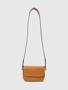 Alessia Flapover Crossbody Bag Tan_mannequin