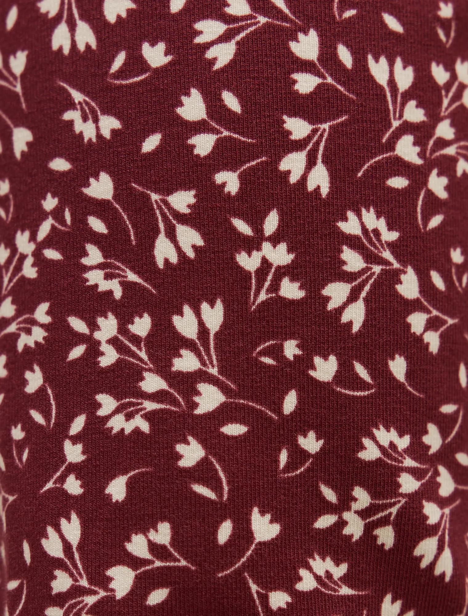 Alina Girls Leggings Berry Ditsy