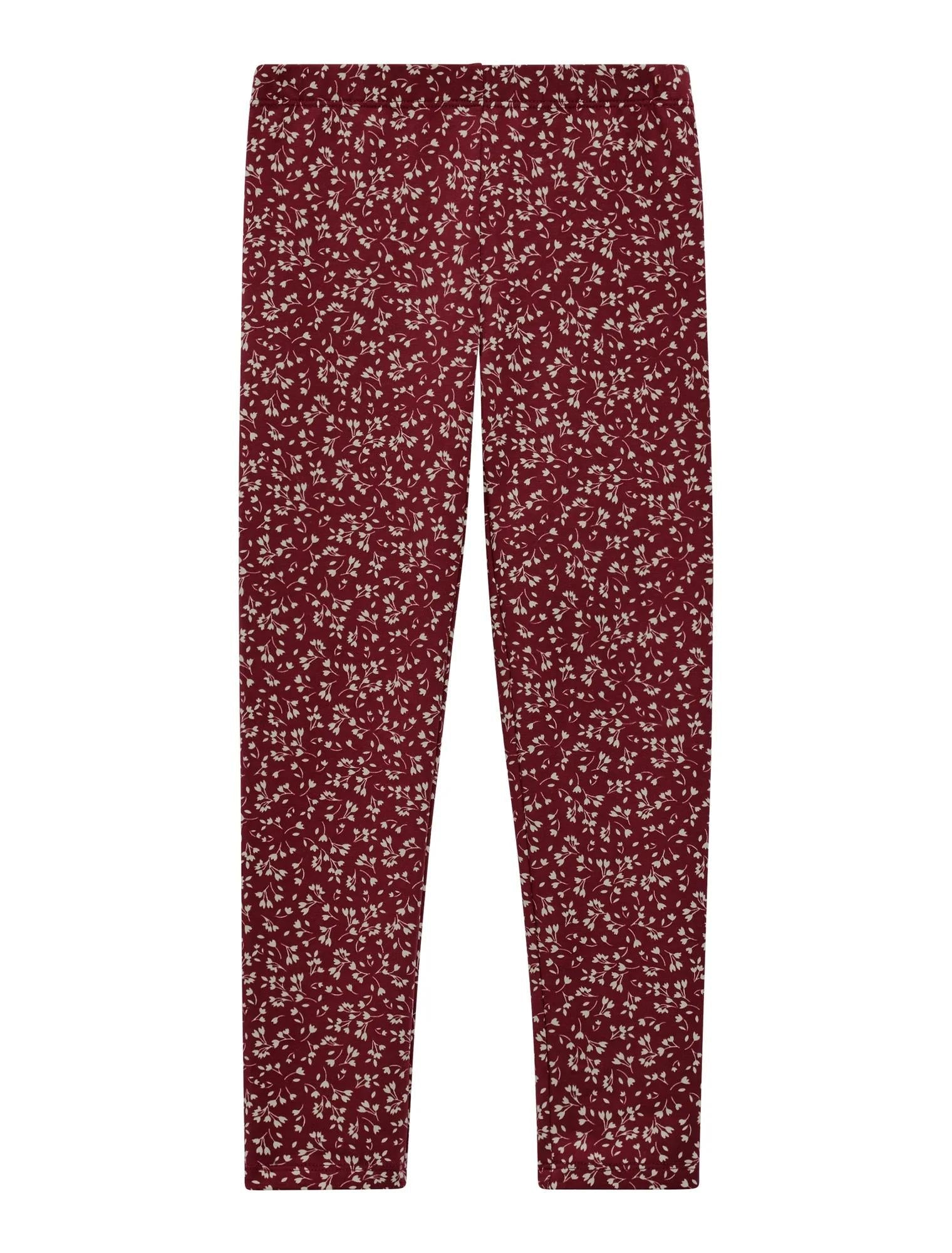 Alina Girls Leggings Berry Ditsy
