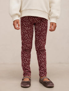 Alina Girls Leggings Berry Ditsy
