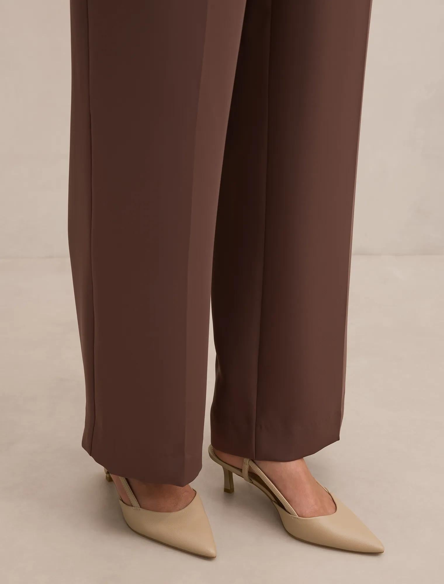 Camille Slingback Mid Heels Nude