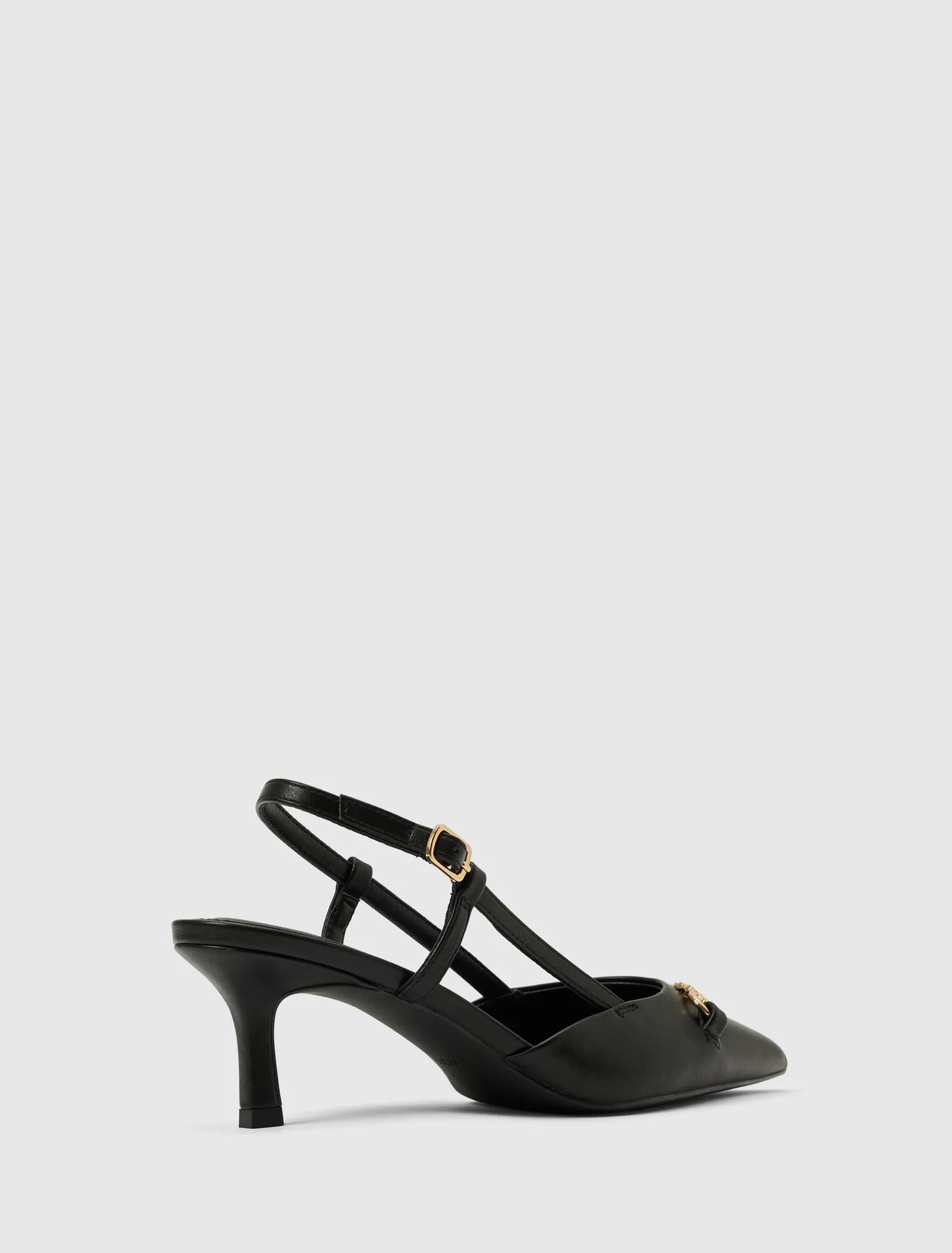 Camille 2 Slingback Mid Heel Black_mannequin