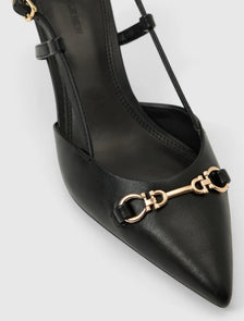 Camille 2 Slingback Mid Heel Black_mannequin