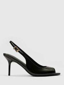 Lana Peep Toe Heeled Slingbacks Black_mannequin