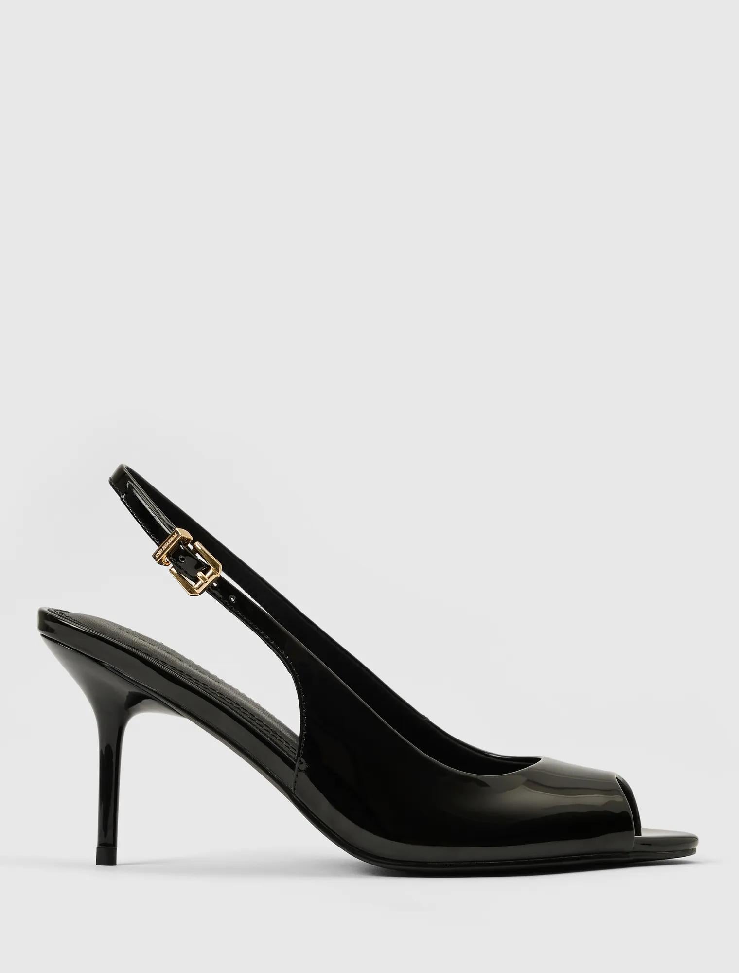 Lana Peep Toe Heeled Slingbacks Black_mannequin