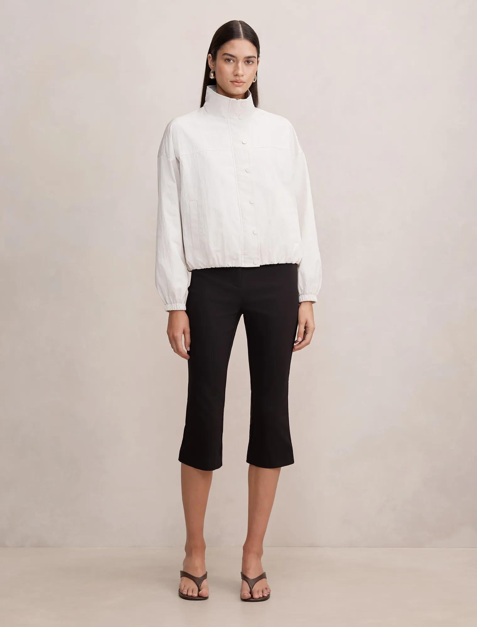 Eliza Windbreaker Jacket Bone