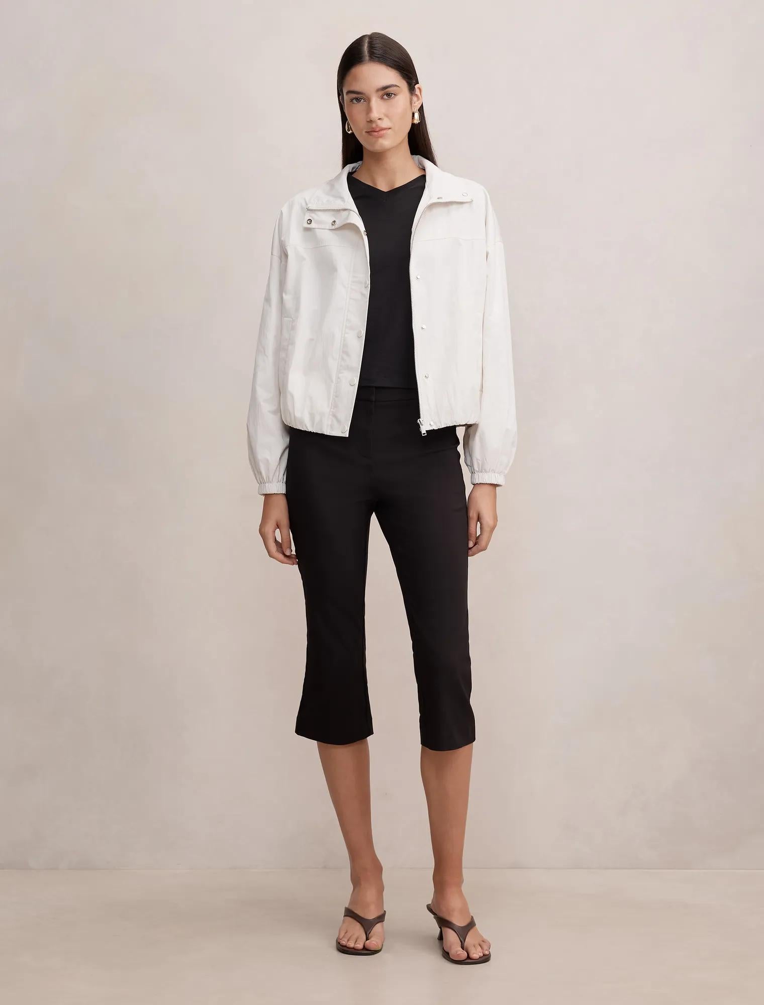 Eliza Windbreaker Jacket Bone