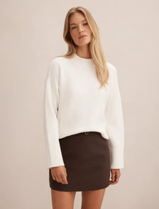 Kerrie Relaxed Sweater Cream
