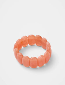 Suki Acrylic Stone Bracelet Rose_mannequin