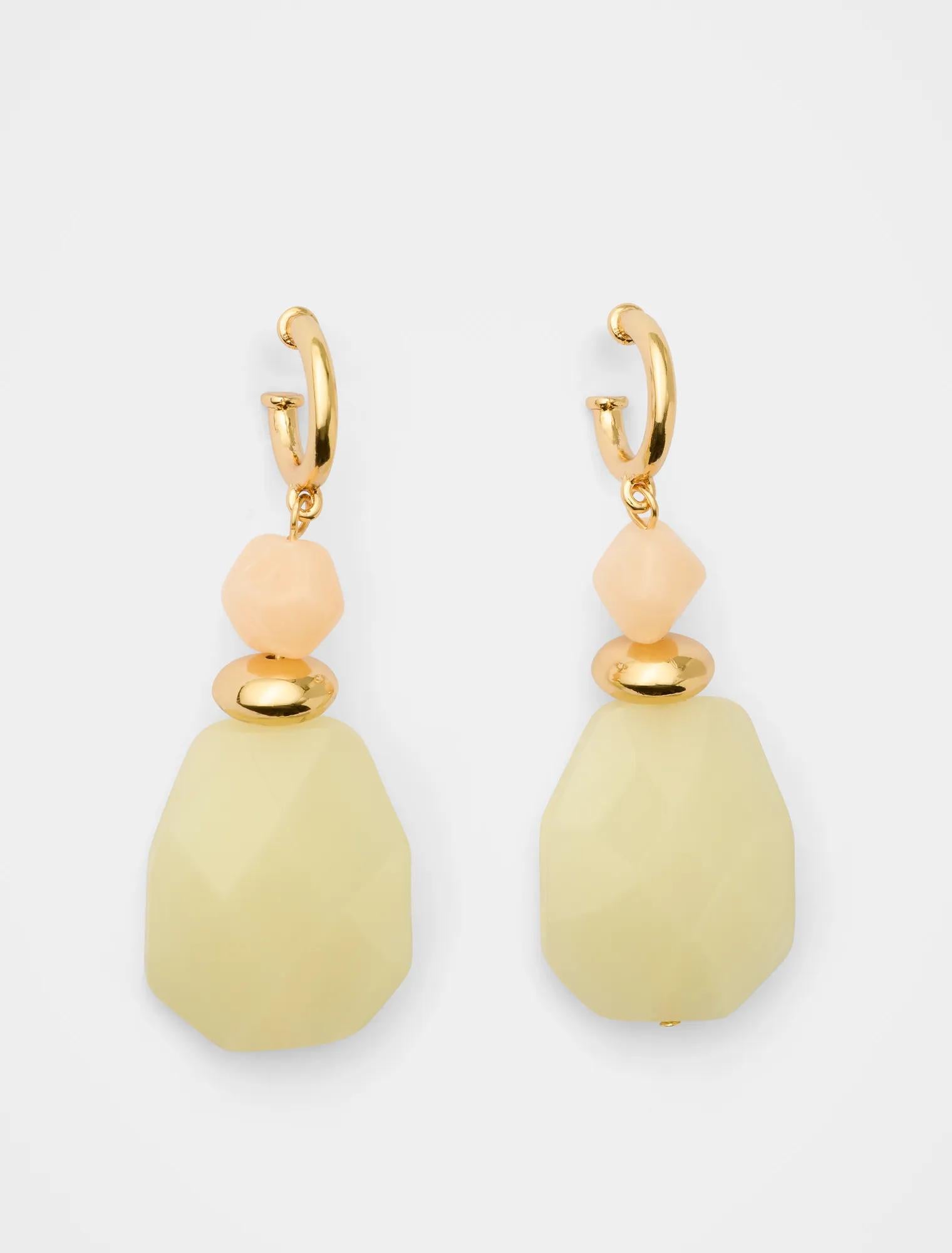 Signature Marie Statement Stone Drop Earrings Multi_mannequin