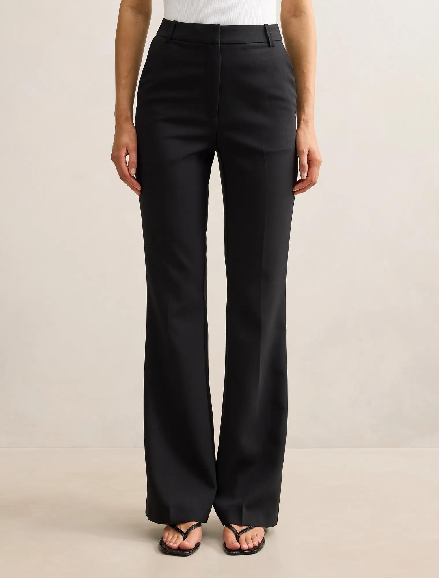 Clara Tall Bootleg Pants Black