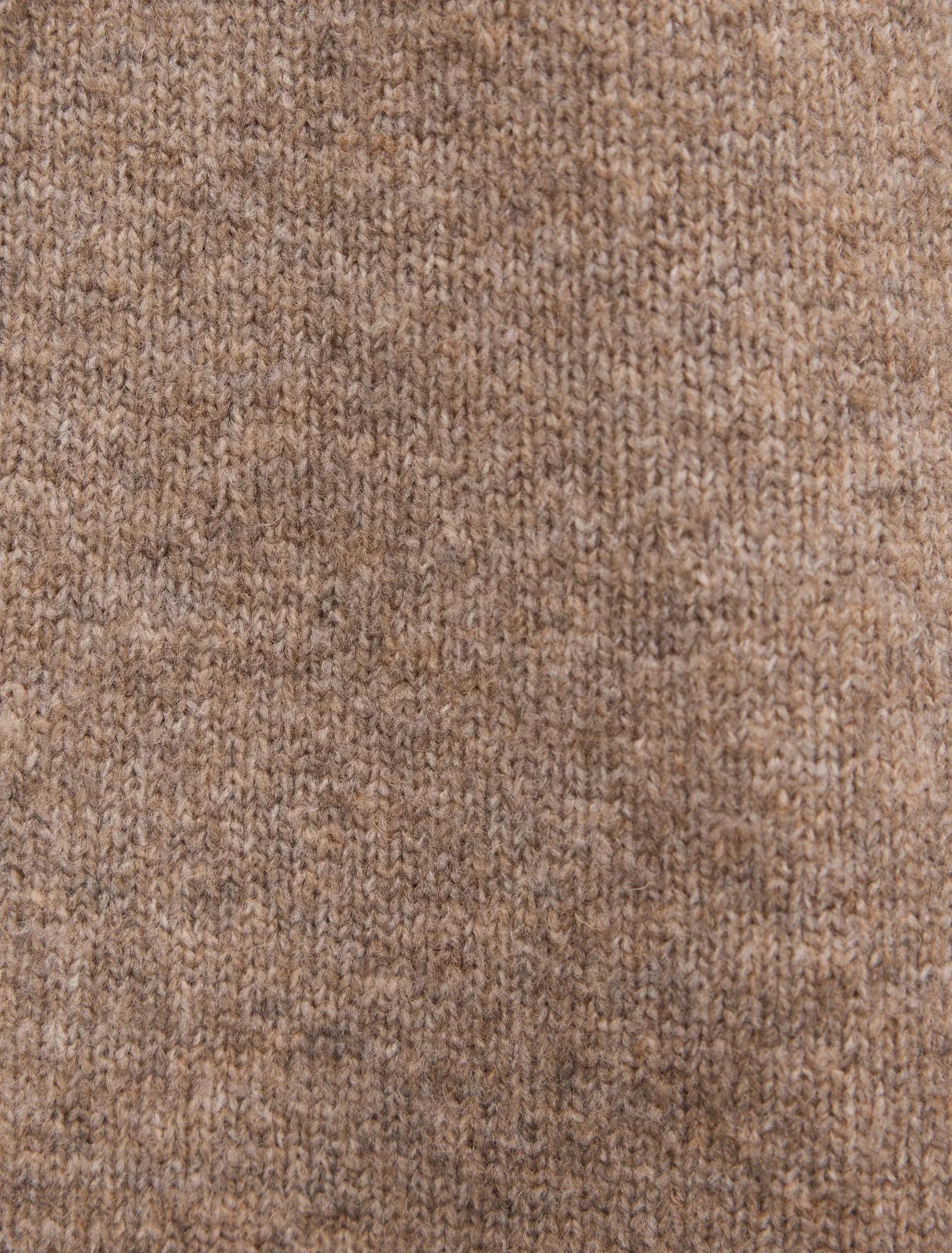 Lottie Knitted Midi Skirt Marled Caramel Co Ord