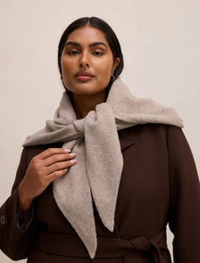 Tina Triangle Scarf Mocha_mannequin