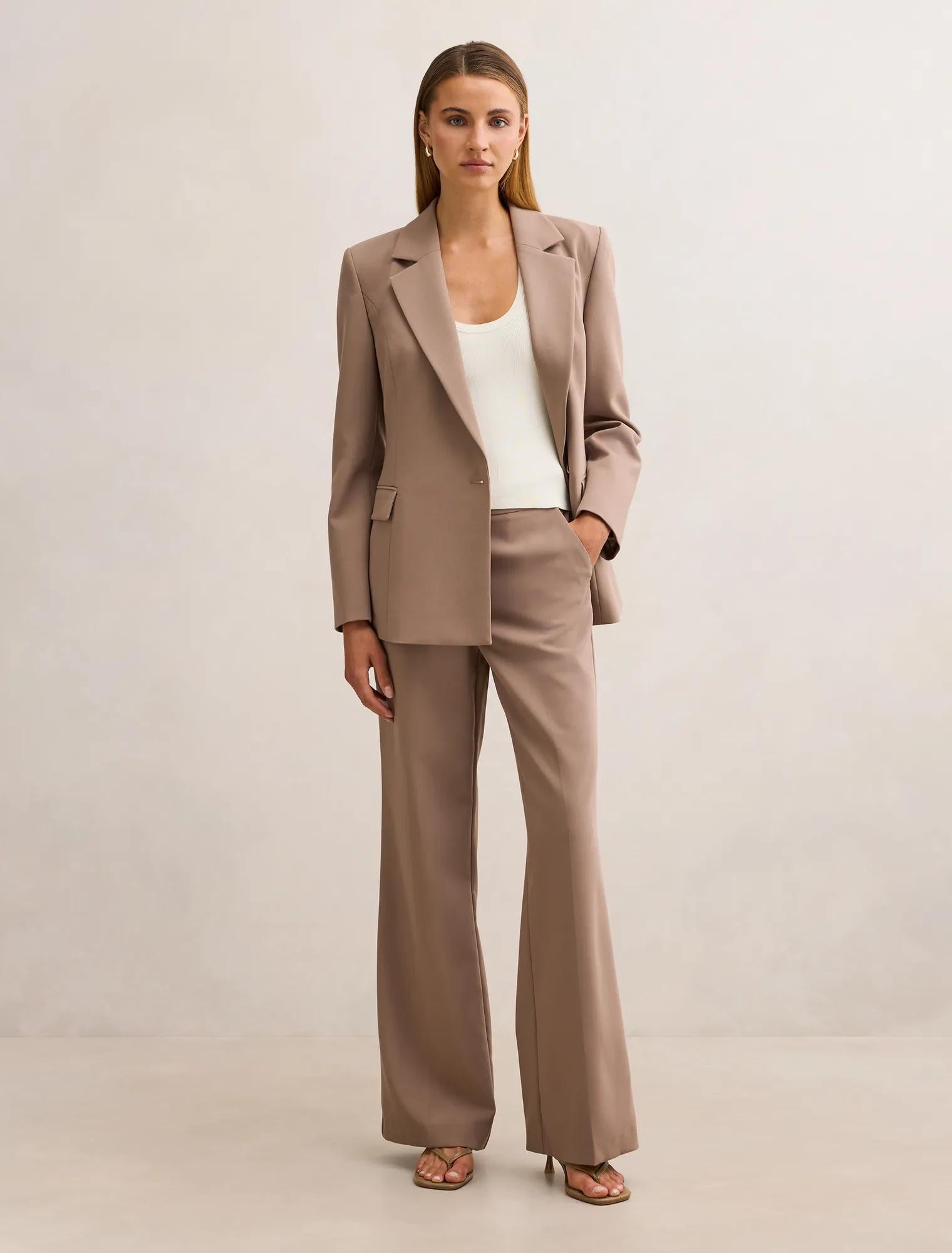 Marissa Wide Leg Pants Oak