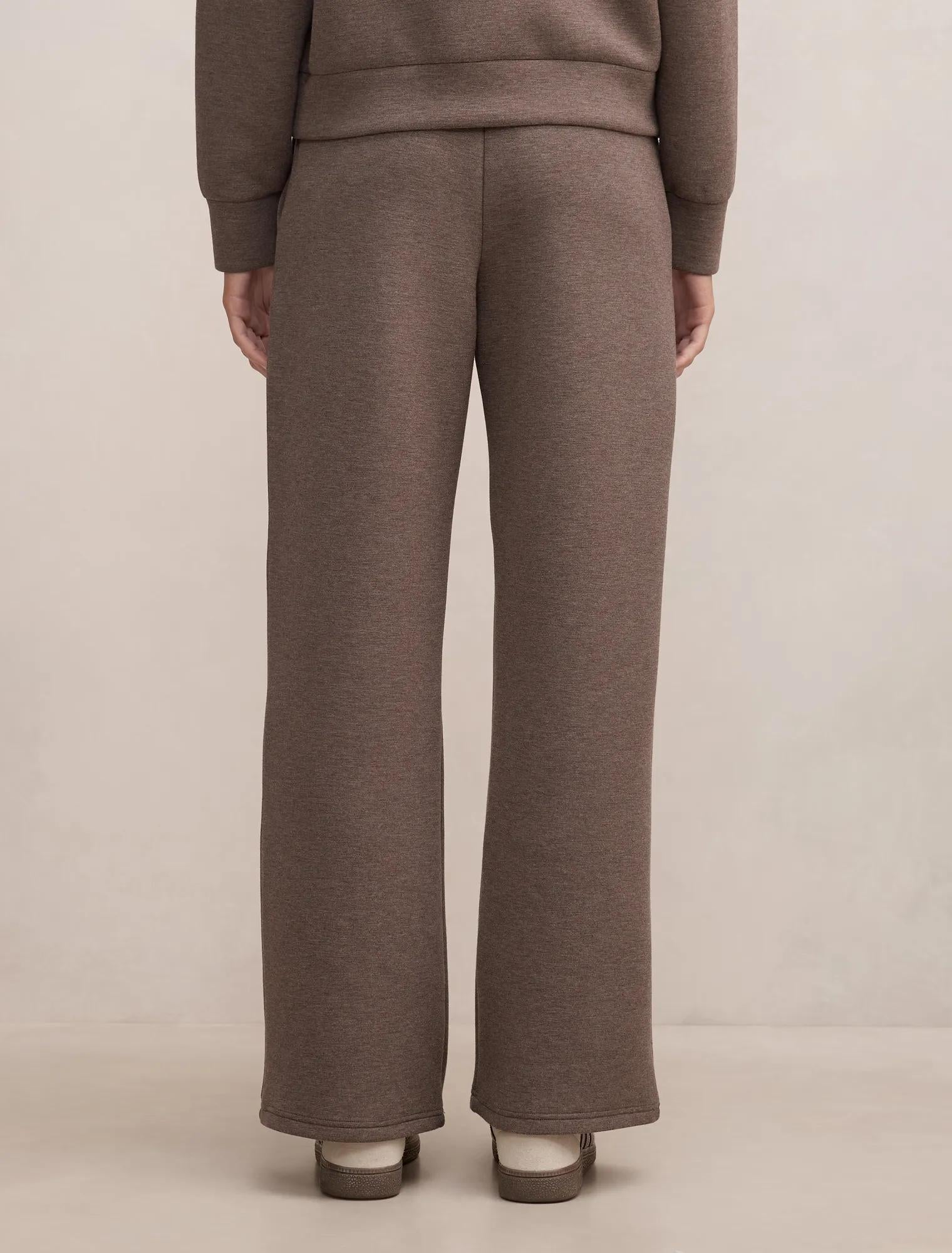 Hunter Wide Leg Lounge Pants Mocha Marle