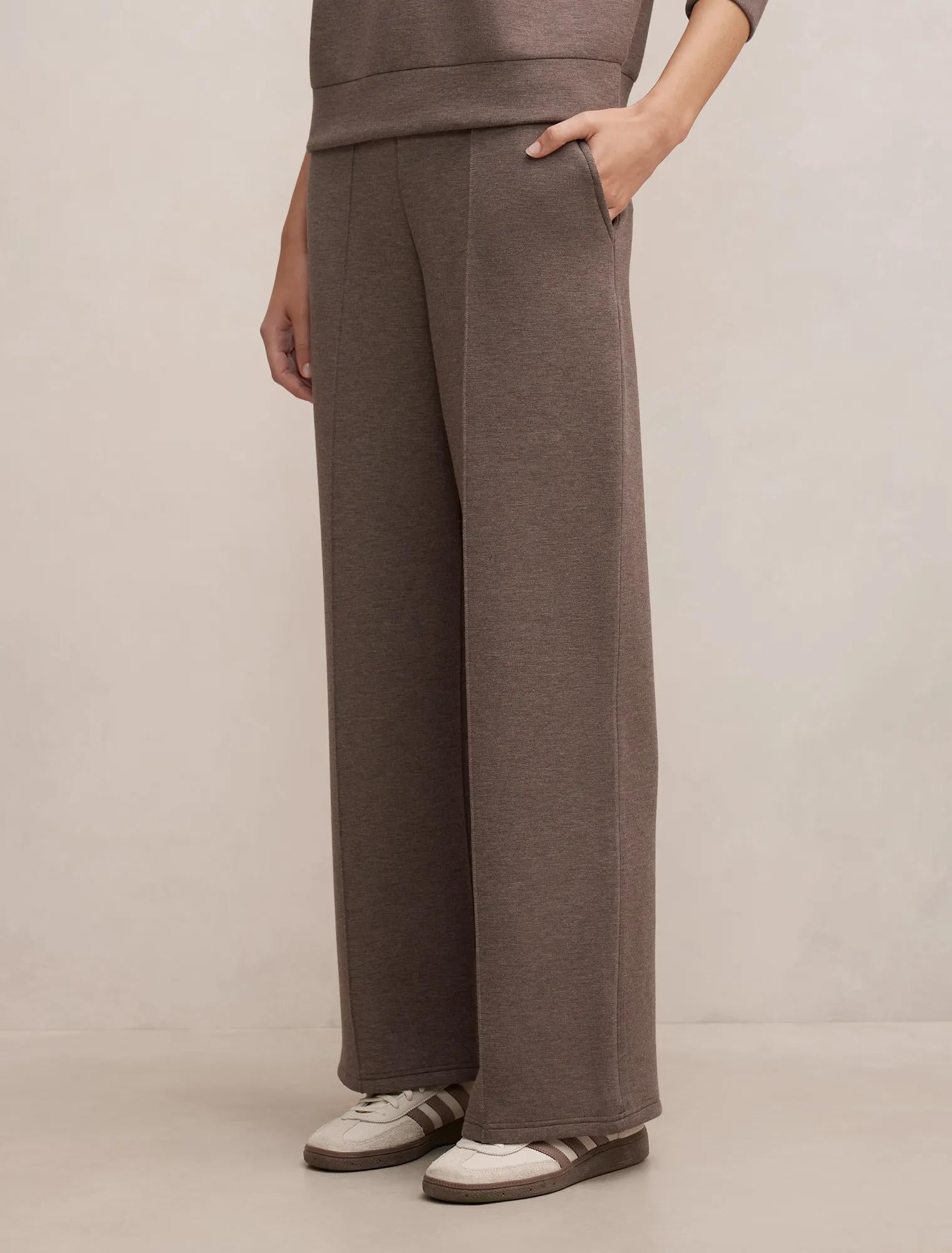 Hunter Wide Leg Lounge Pants Mocha Marle