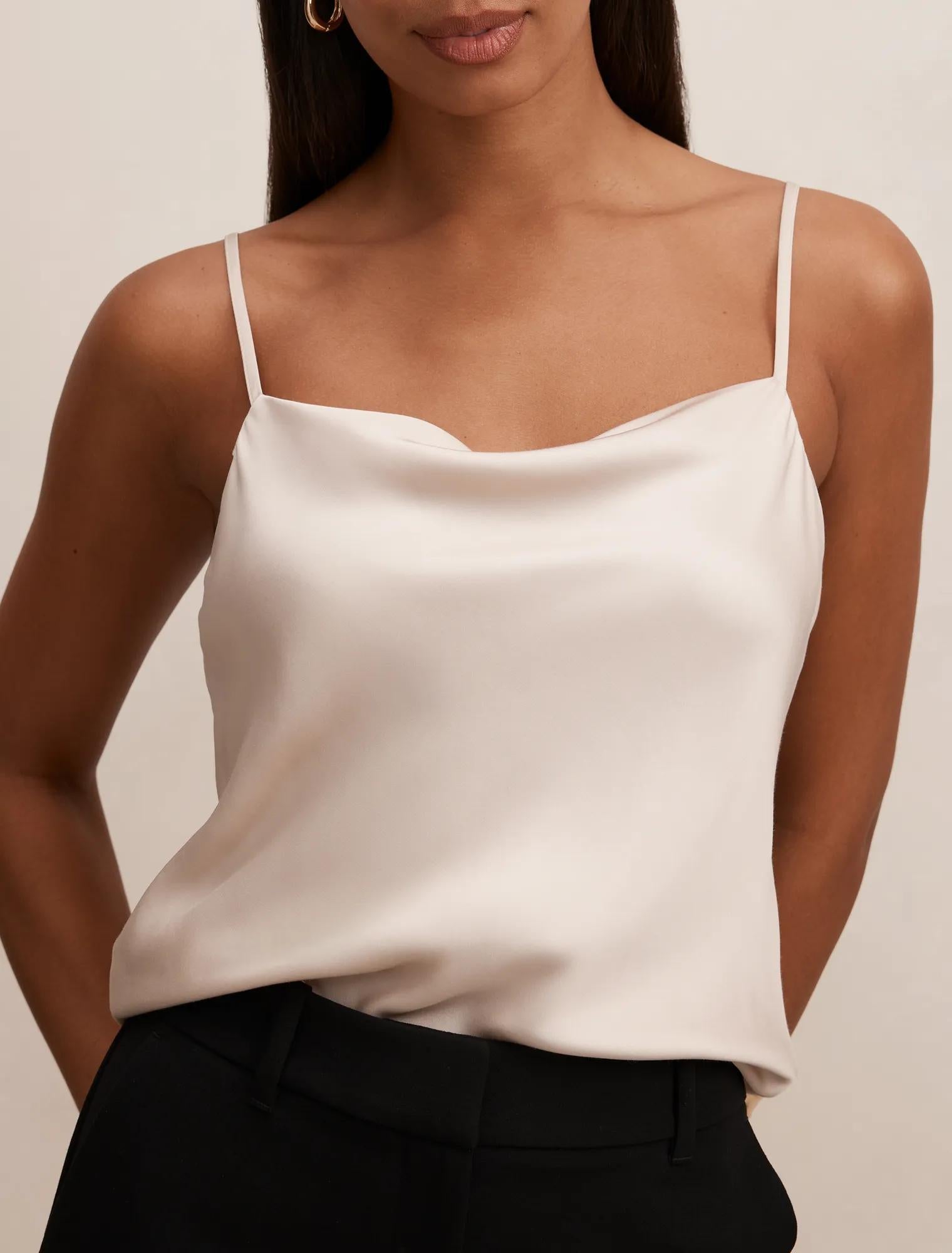 Tamsyn Satin Cami Champagne