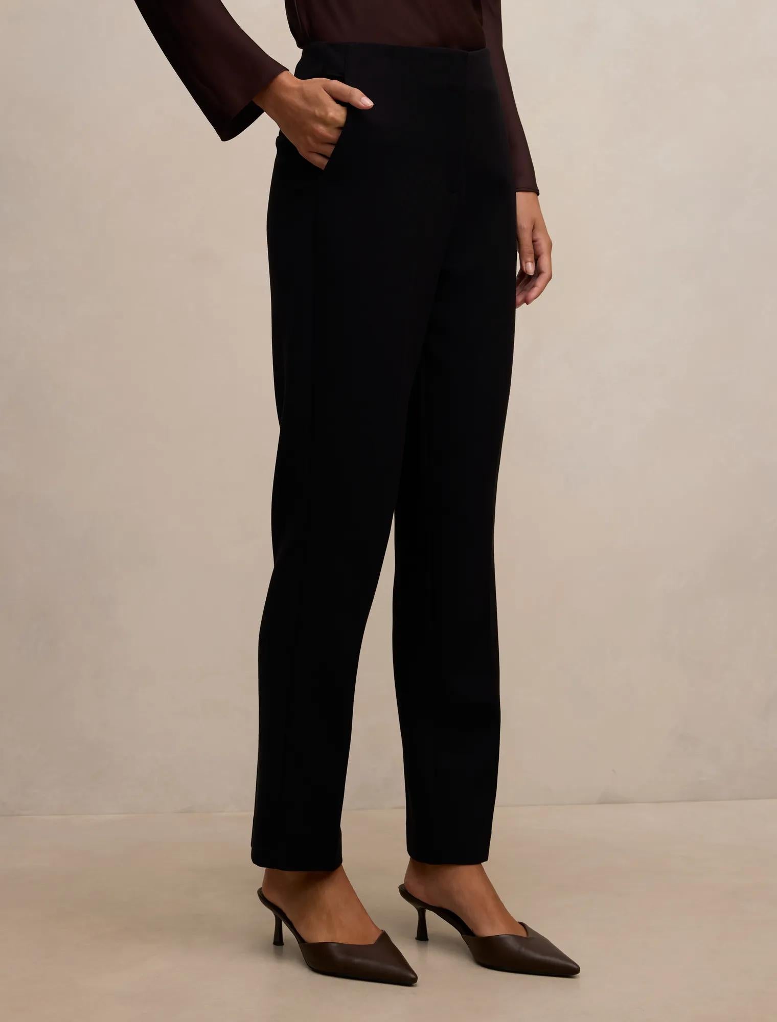 Jemima Tapered Pants Black