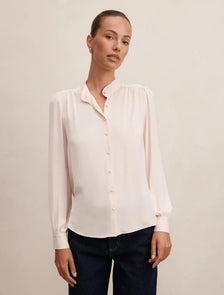 Bailey Long Sleeve Blouse Rosewater